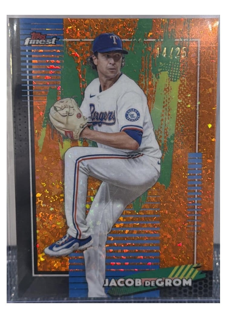 2026 Topps Finest Jacob deGrom #21 card
