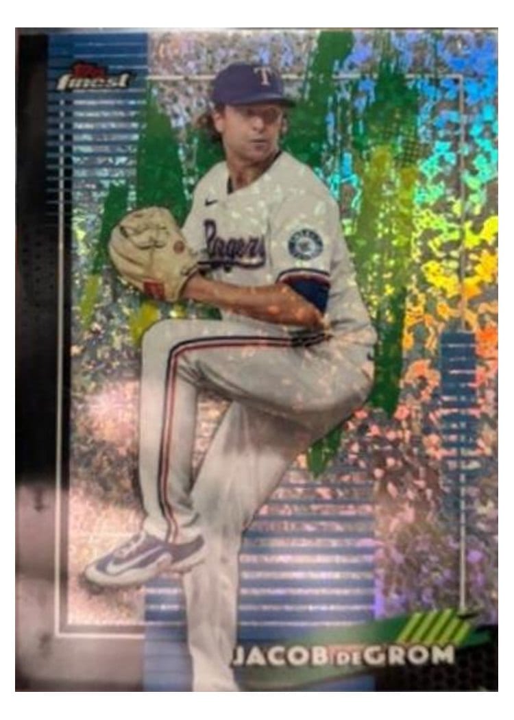 2026 Topps Finest Jacob deGrom #21 card