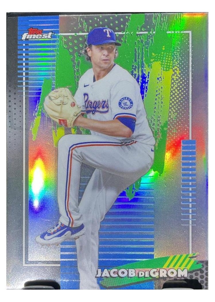 2026 Topps Finest Jacob deGrom #21 card