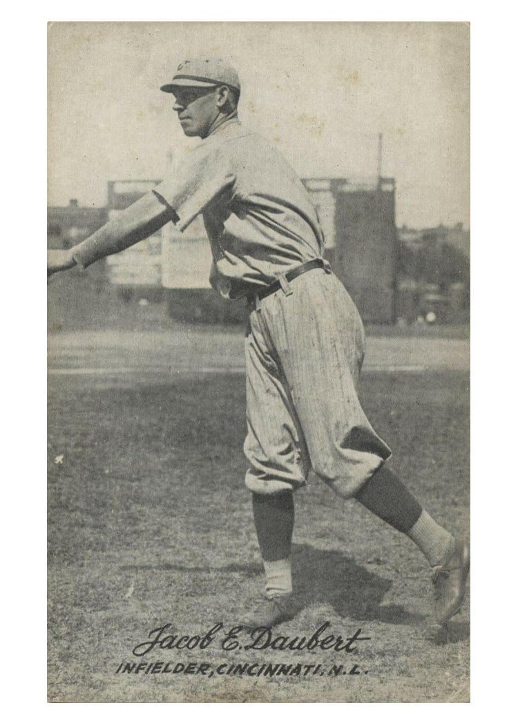 1921 Exhibits Jacob E. Daubert card