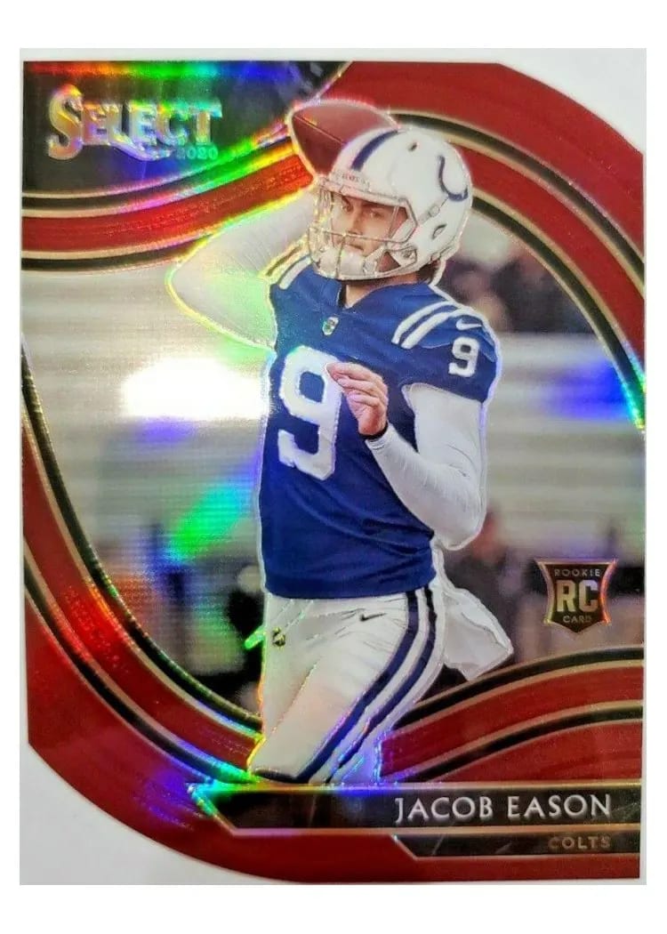 2020 Panini Select Base Set Jacob Eason #348 card