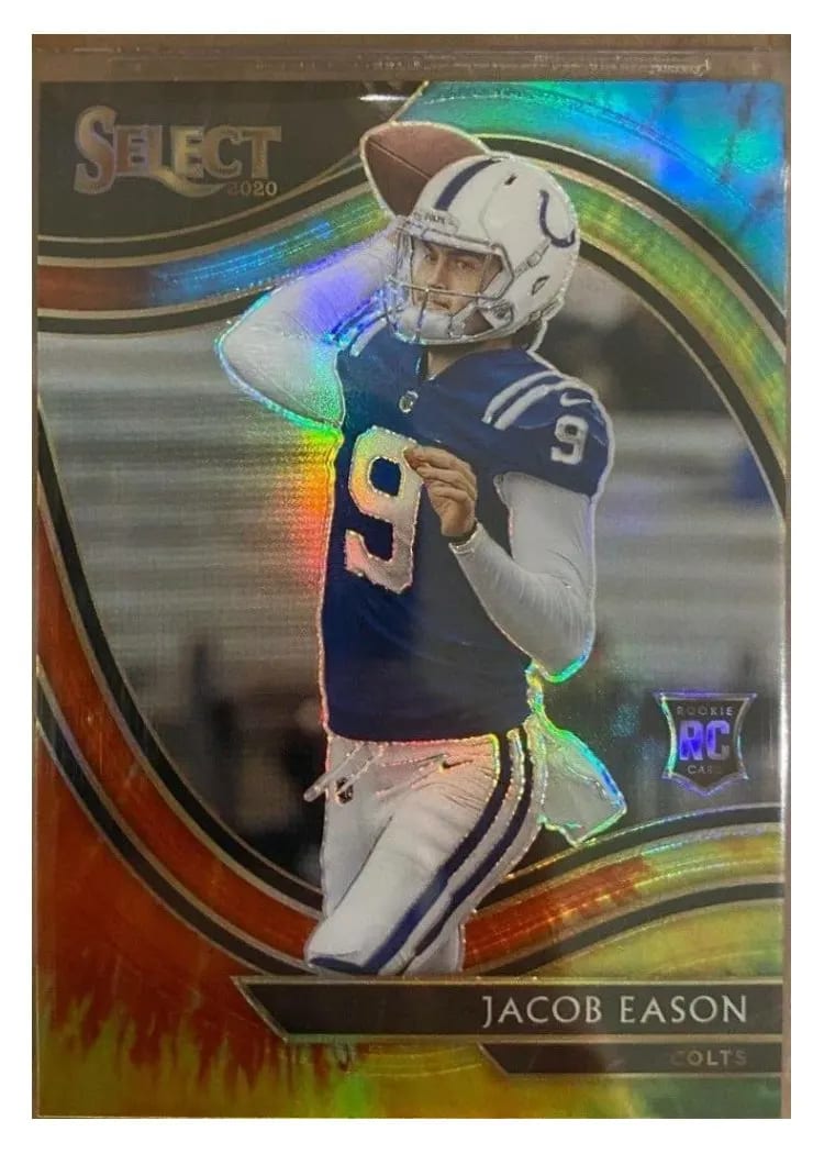 2020 Panini Select Base Set Jacob Eason #348 card