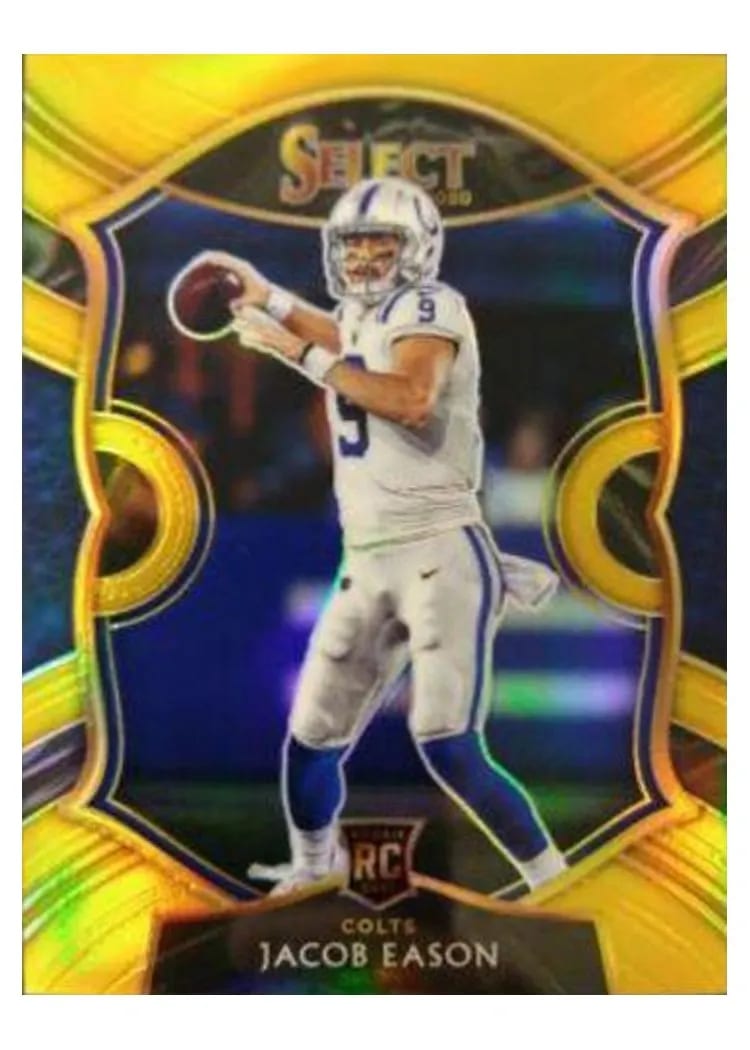 2020 Panini Select Base Set Jacob Eason #48 card