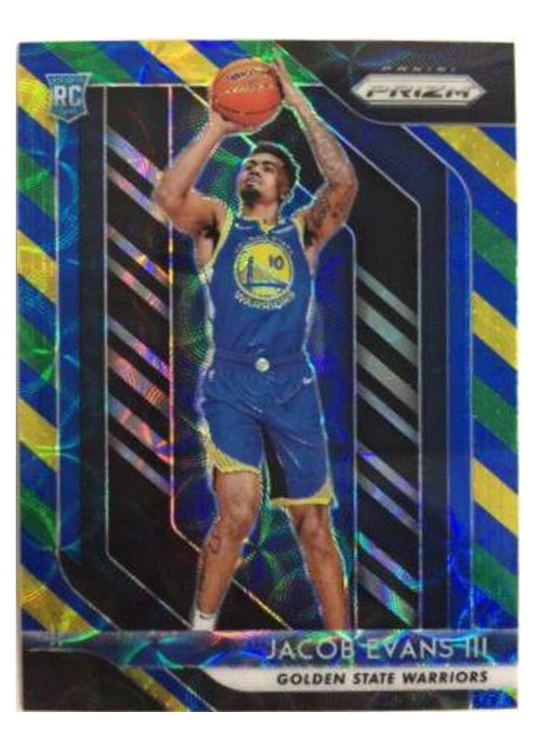2018-19 Panini Prizm Base Set Jacob Evans III #212 card