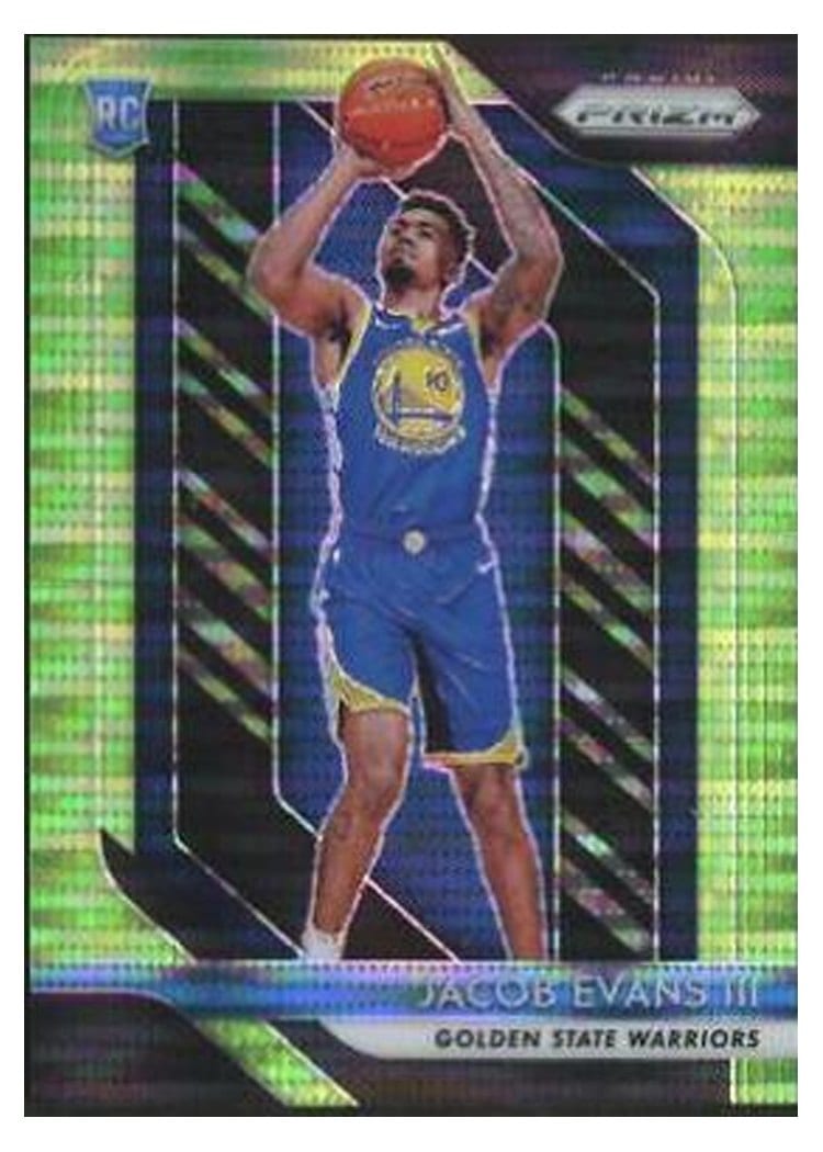 2018-19 Panini Prizm Base Set Jacob Evans III #212 card