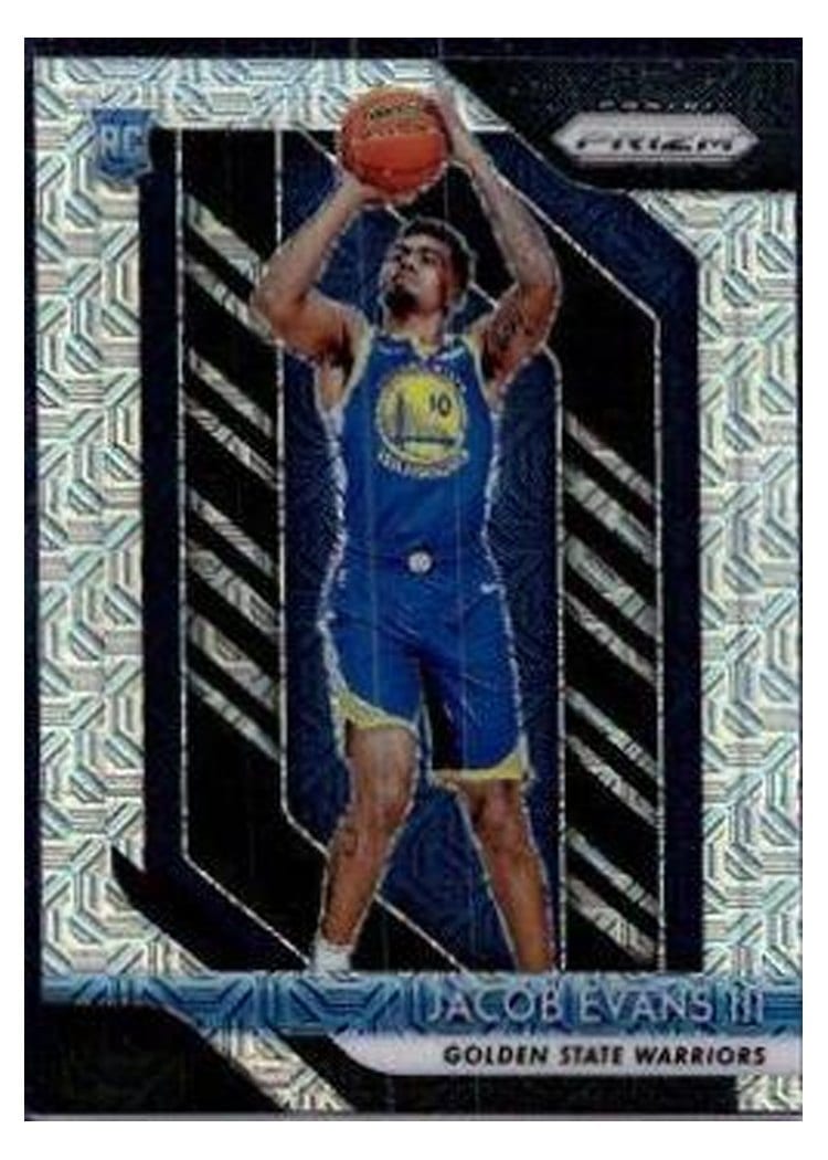 2018-19 Panini Prizm Base Set Jacob Evans III #212 card