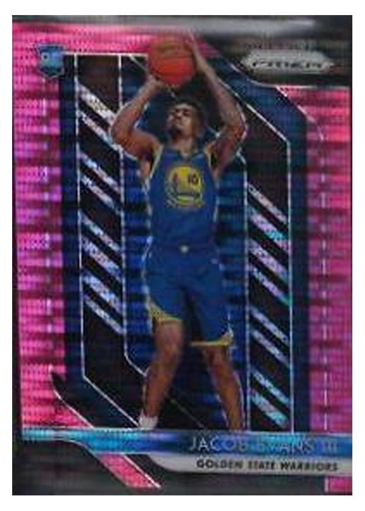 2018-19 Panini Prizm Base Set Jacob Evans III #212 card