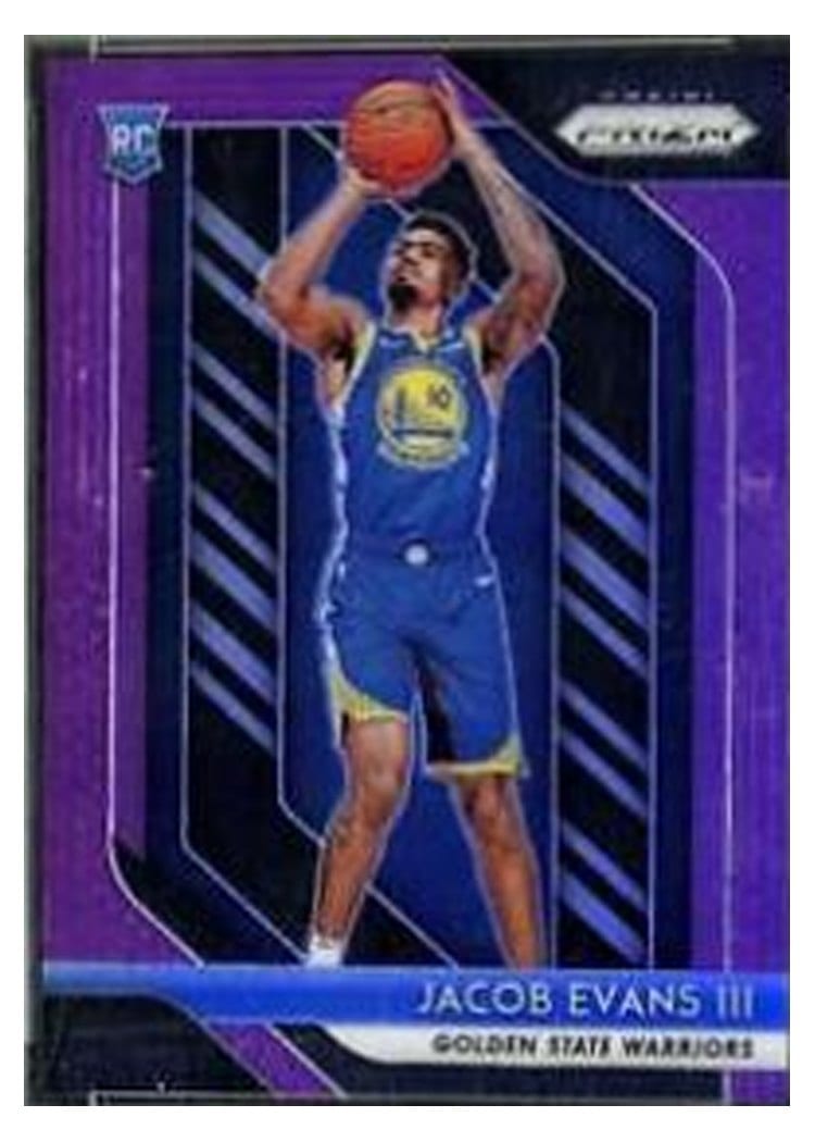 2018-19 Panini Prizm Base Set Jacob Evans III #212 card