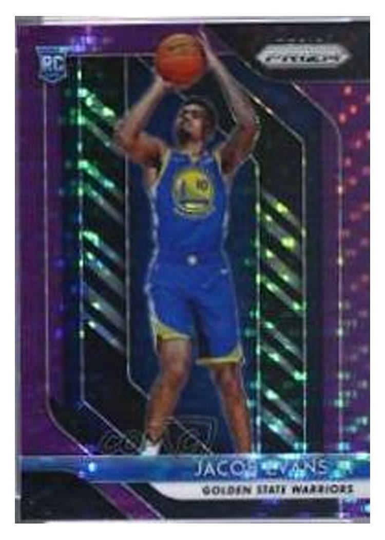 2018-19 Panini Prizm Base Set Jacob Evans III #212 card
