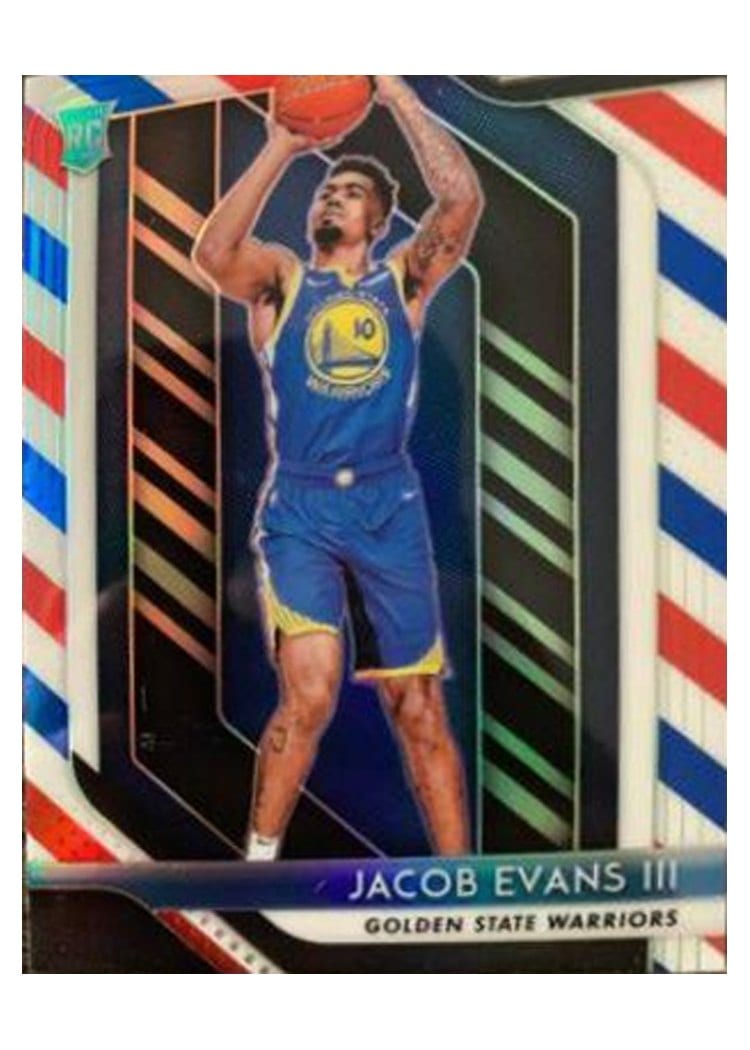 2018-19 Panini Prizm Base Set Jacob Evans III #212 card