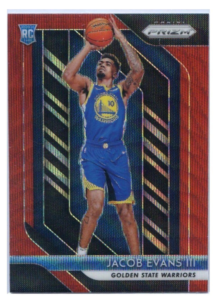 2018-19 Panini Prizm Base Set Jacob Evans III #212 card