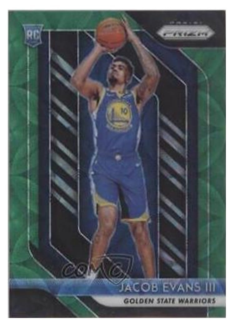 2018-19 Panini Prizm Base Set Jacob Evans III #212 card