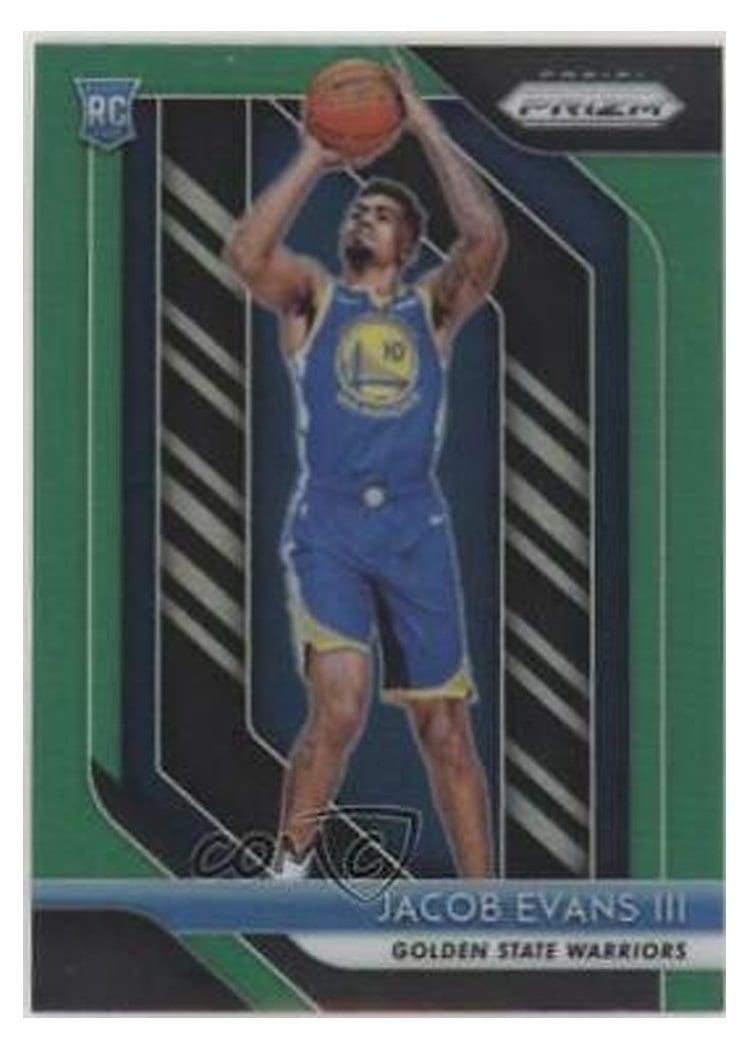 2018-19 Panini Prizm Base Set Jacob Evans III #212 card