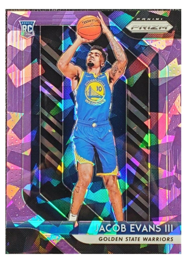 2018-19 Panini Prizm Base Set Jacob Evans III #212 card