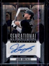 2025 Panini Prizm Sensational Signatures Jacob Gonzalez #SS-JG card