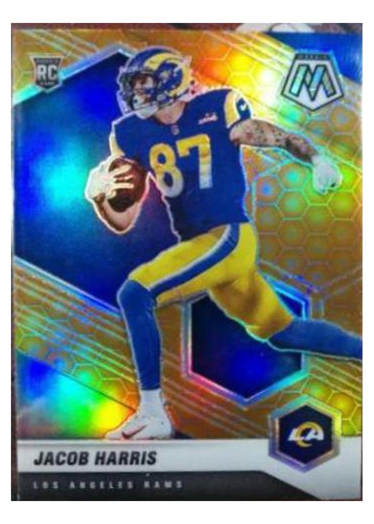2021 Panini Mosaic Base Set Jacob Harris #338 card