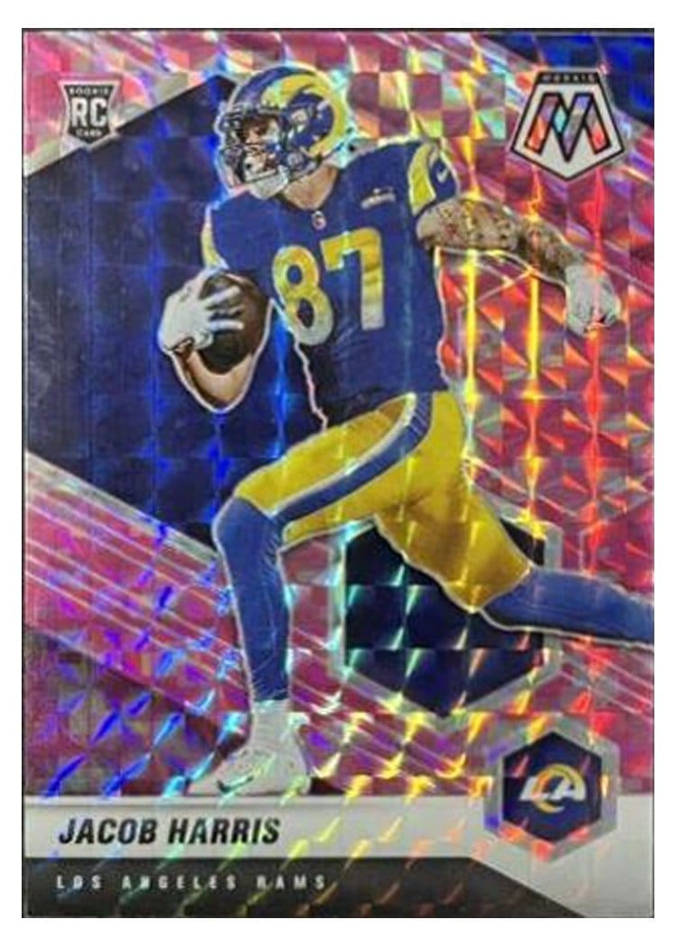 2021 Panini Mosaic Base Set Jacob Harris #338 card