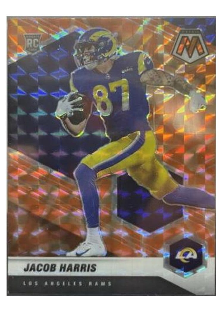 2021 Panini Mosaic Base Set Jacob Harris #338 card