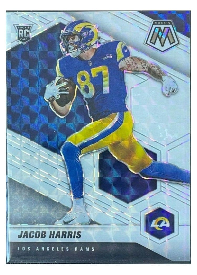 2021 Panini Mosaic Base Set Jacob Harris #338 card