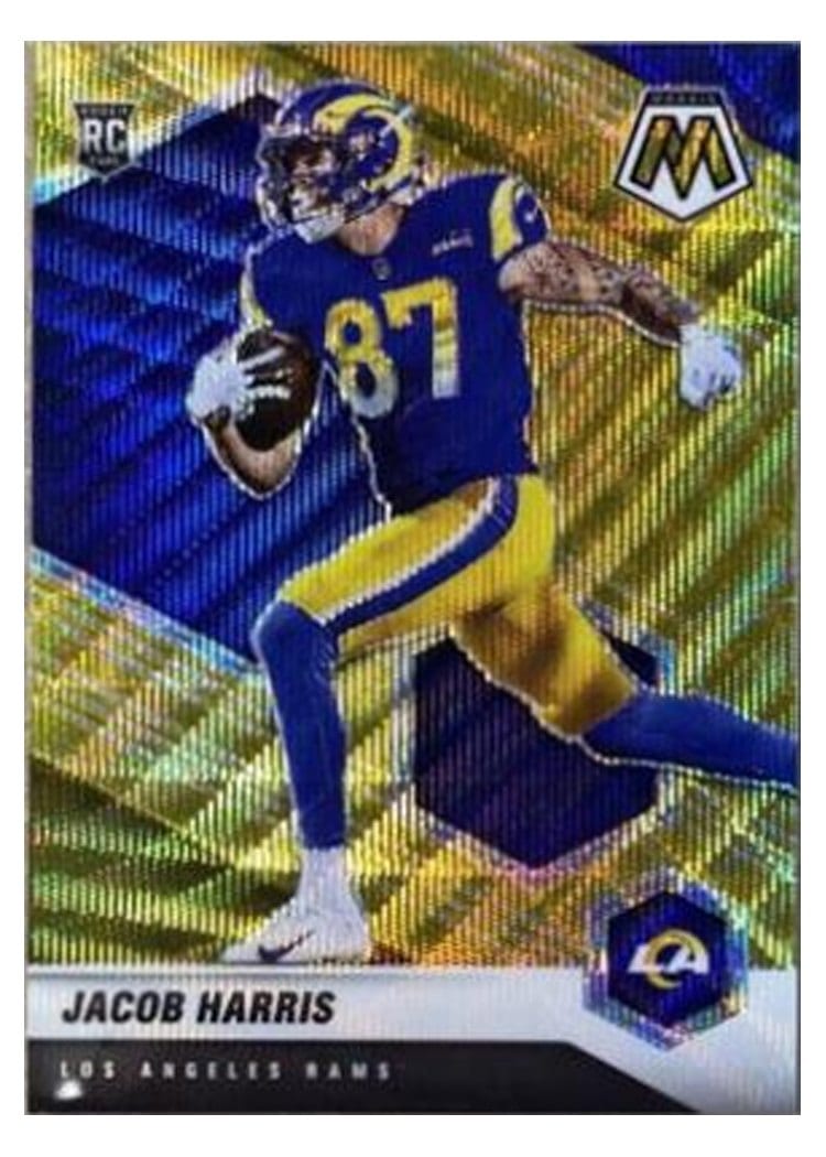 2021 Panini Mosaic Base Set Jacob Harris #338 card