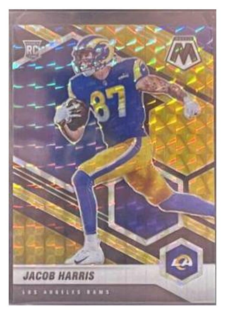 2021 Panini Mosaic Base Set Jacob Harris #338 card