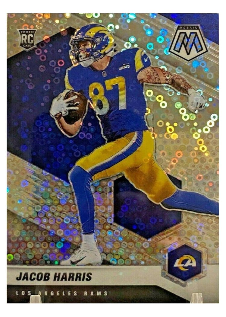2021 Panini Mosaic Base Set Jacob Harris #338 card