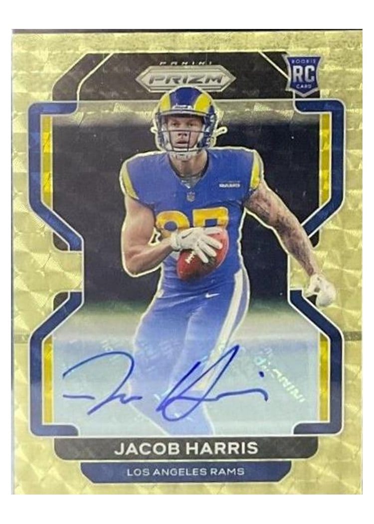 2021 Panini Prizm Base Set Jacob Harris #368 card