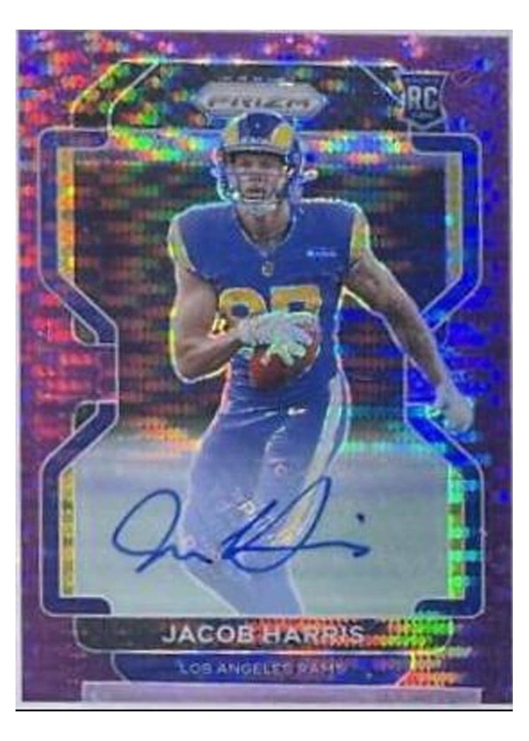 2021 Panini Prizm Base Set Jacob Harris #368 card