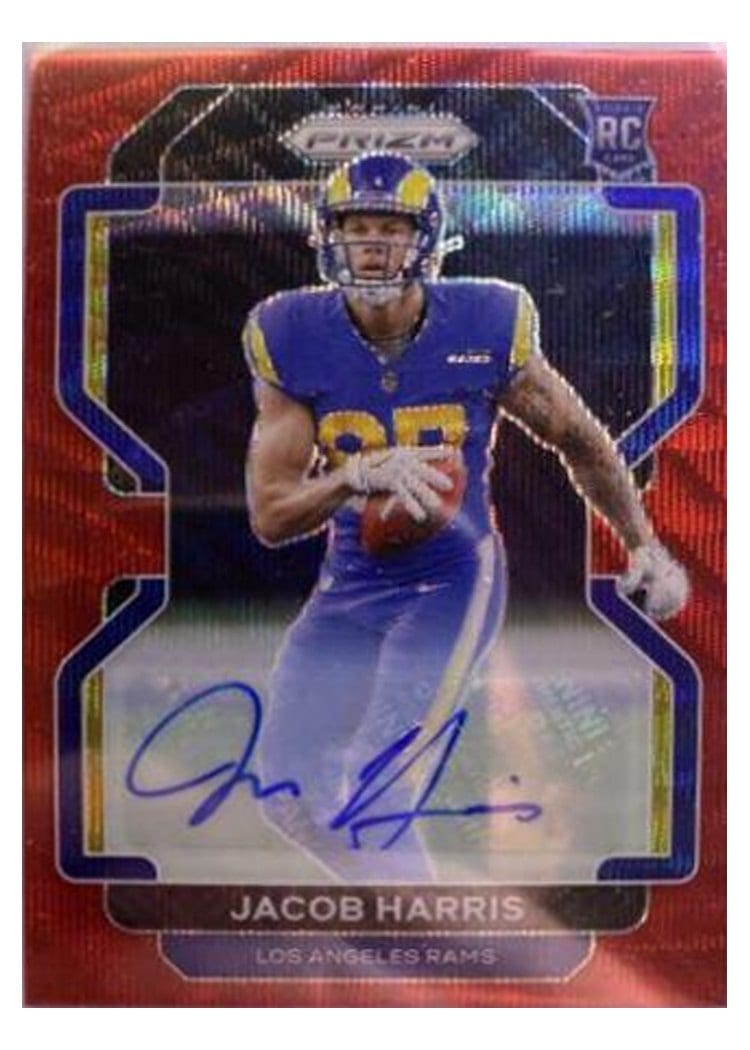 2021 Panini Prizm Base Set Jacob Harris #368 card