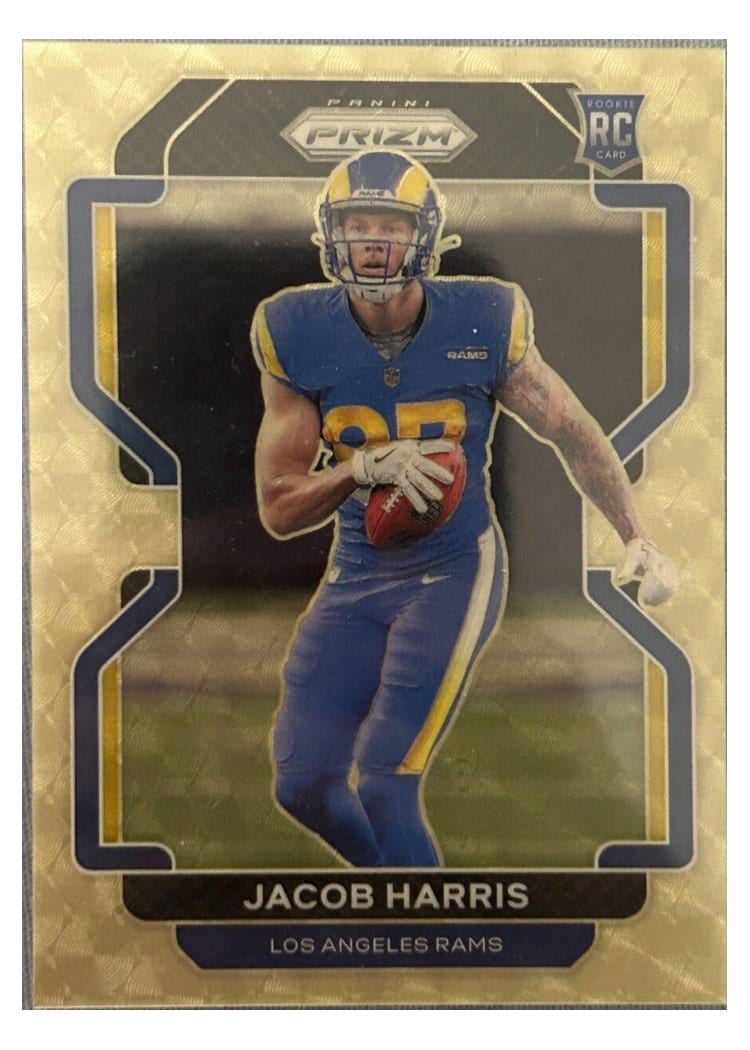 2021 Panini Prizm Base Set Jacob Harris #368 card