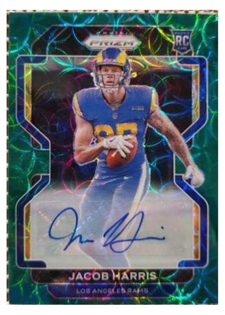 2021 Panini Prizm Base Set Jacob Harris #368 card