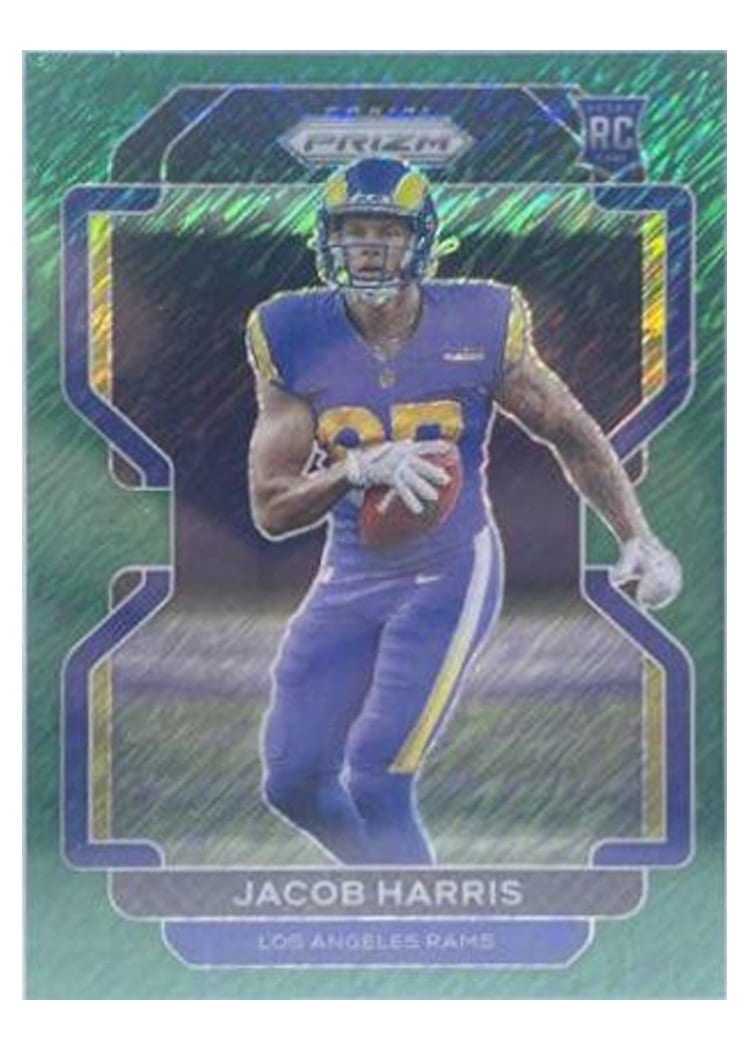 2021 Panini Prizm Base Set Jacob Harris #368 card