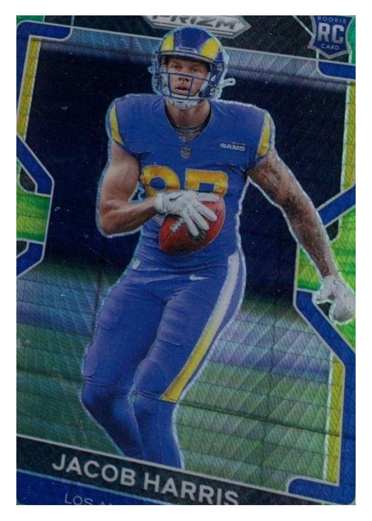 2021 Panini Prizm Base Set Jacob Harris #368 card