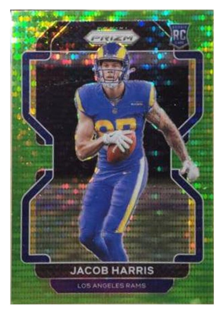 2021 Panini Prizm Base Set Jacob Harris #368 card