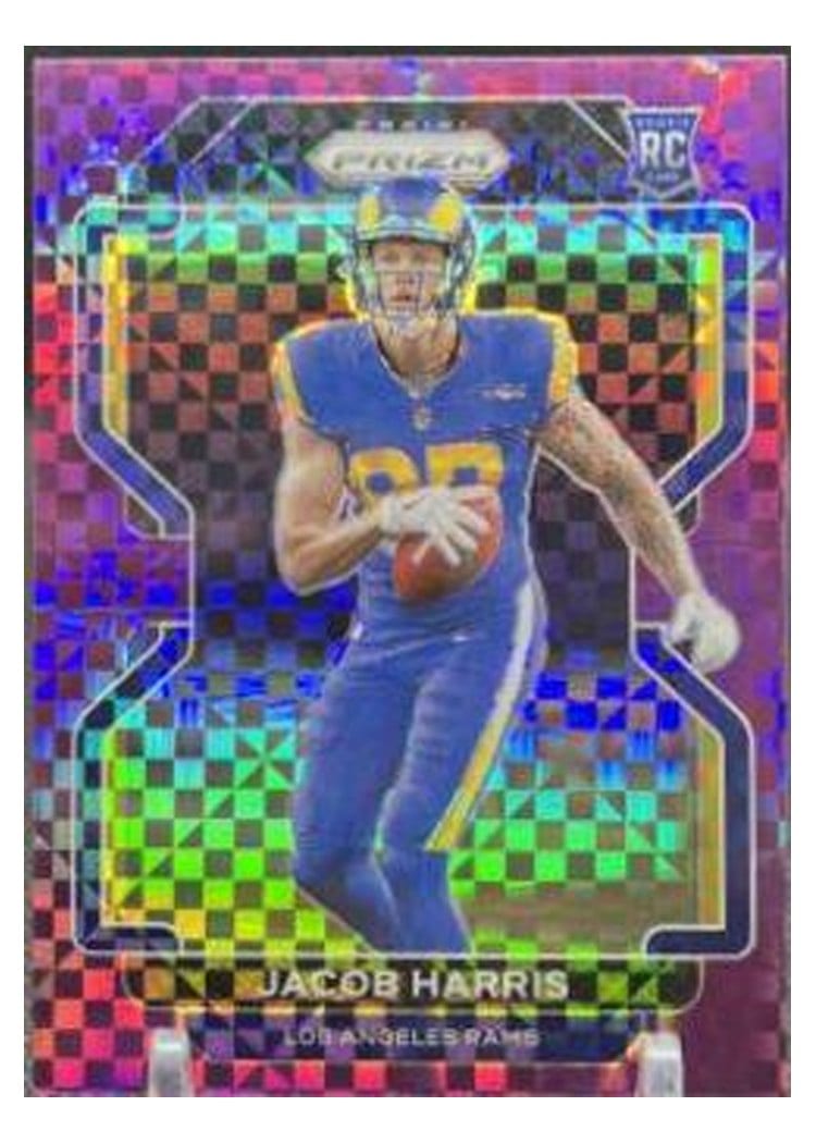 2021 Panini Prizm Base Set Jacob Harris #368 card