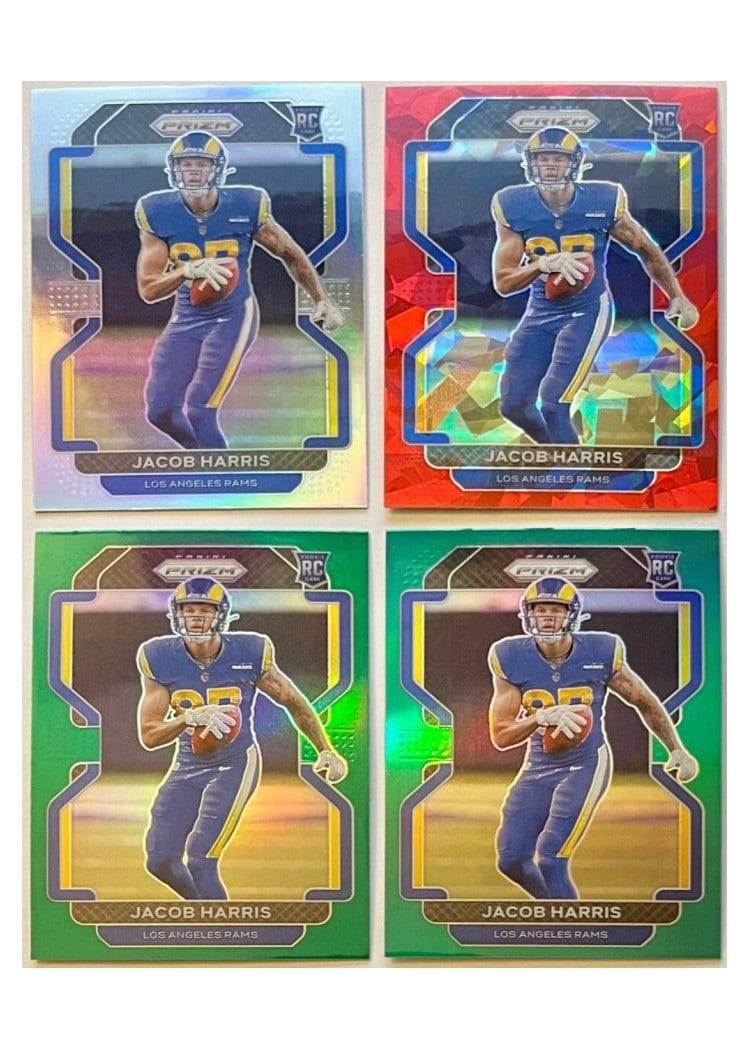2021 Panini Prizm Base Set Jacob Harris #368 card