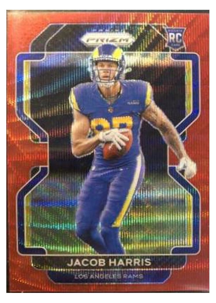 2021 Panini Prizm Base Set Jacob Harris #368 card