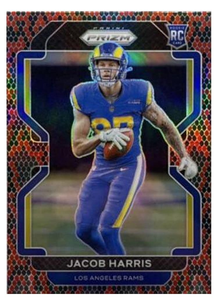 2021 Panini Prizm Base Set Jacob Harris #368 card