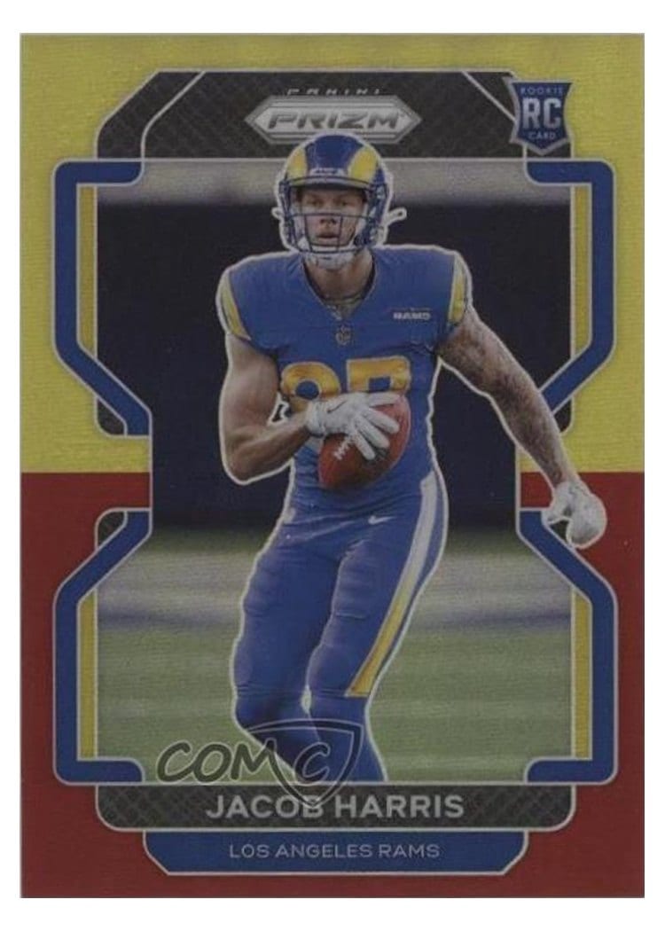 2021 Panini Prizm Base Set Jacob Harris #368 card