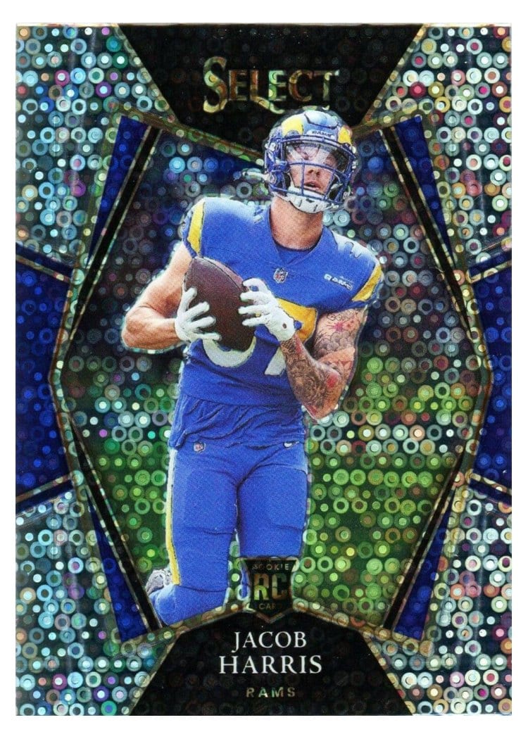 2021 Panini Select Base Set Jacob Harris #180 card