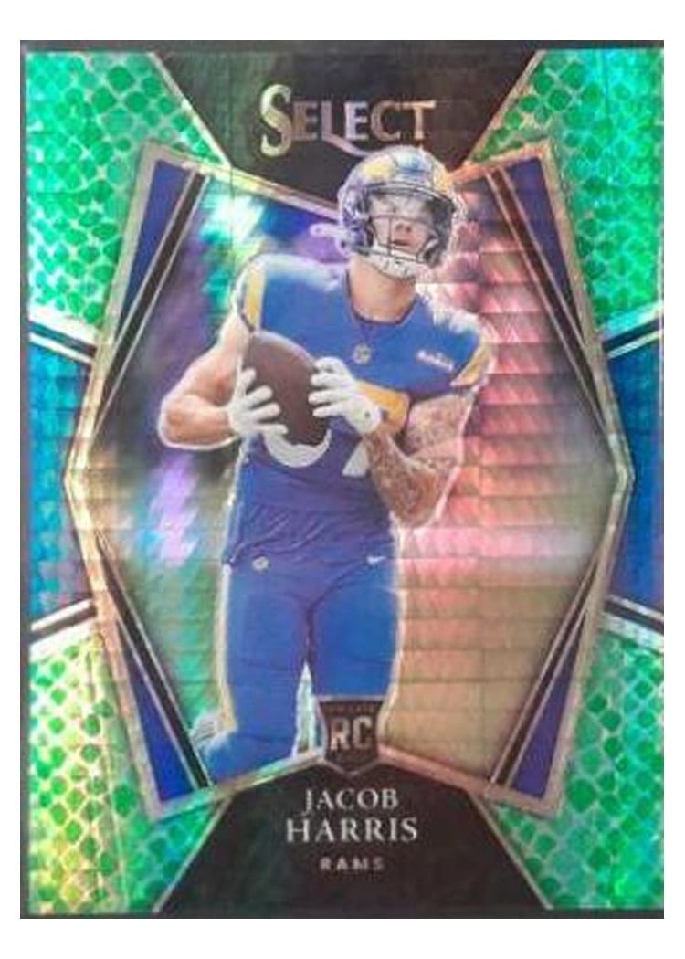 2021 Panini Select Base Set Jacob Harris #180 card
