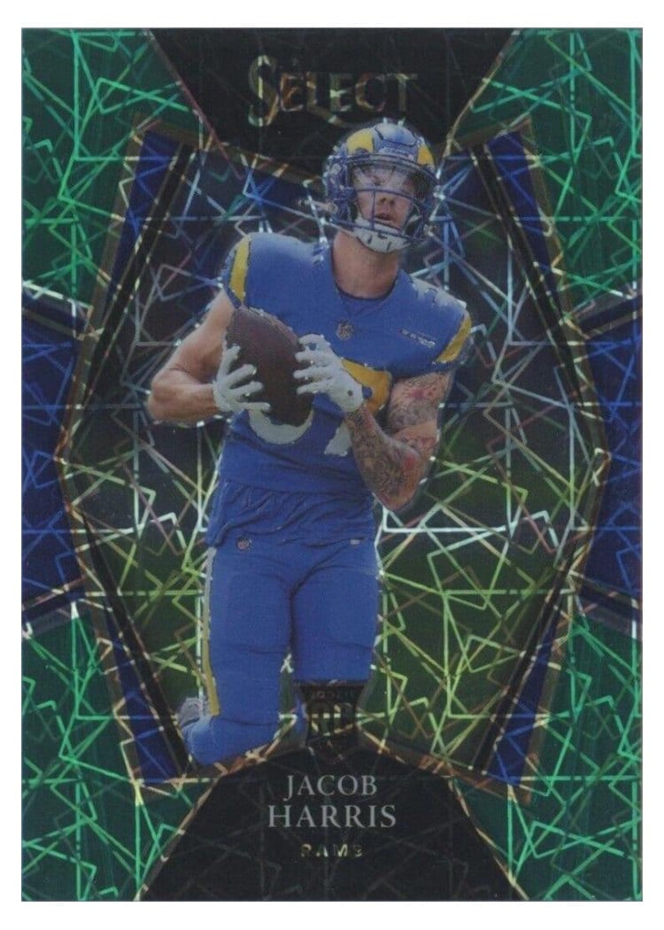 2021 Panini Select Base Set Jacob Harris #180 card