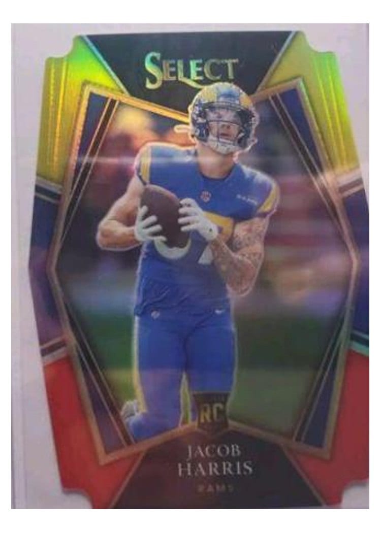 2021 Panini Select Base Set Jacob Harris #180 card