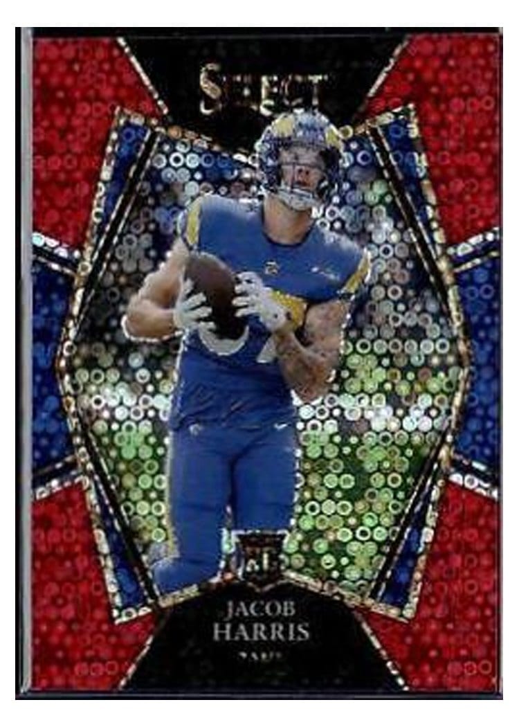 2021 Panini Select Base Set Jacob Harris #180 card