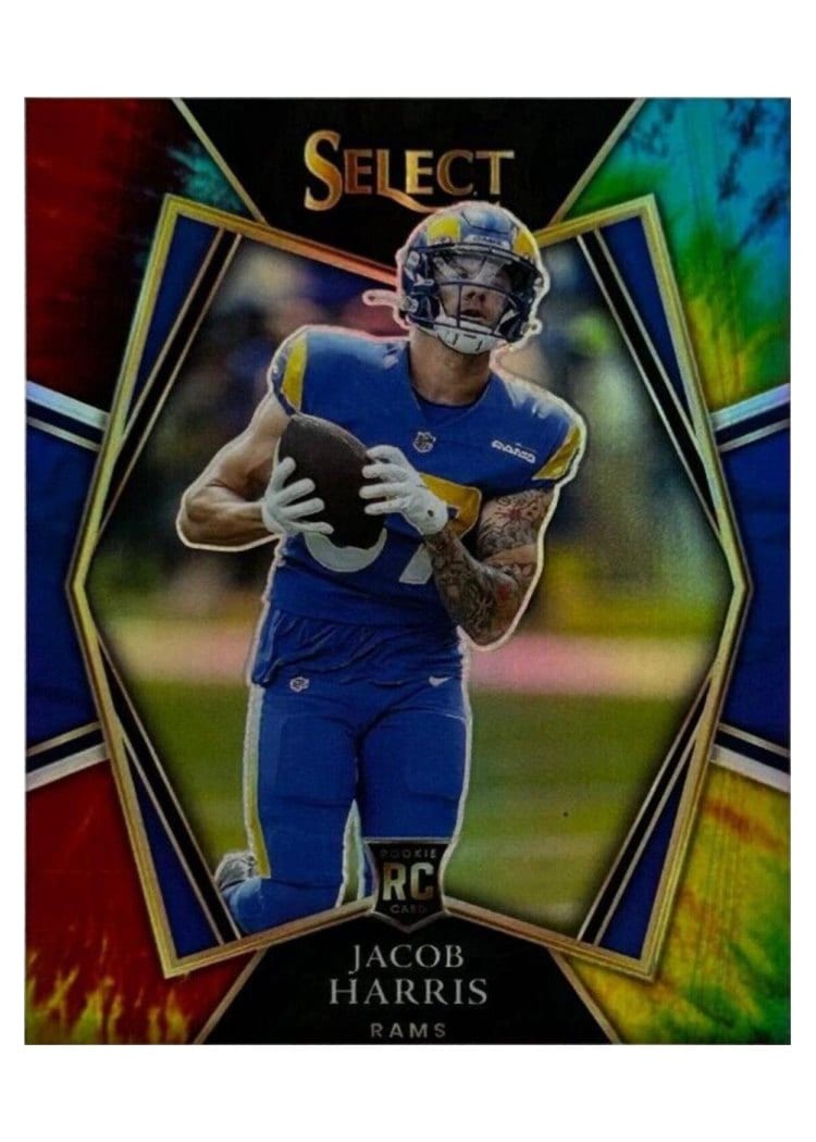 2021 Panini Select Base Set Jacob Harris #180 card