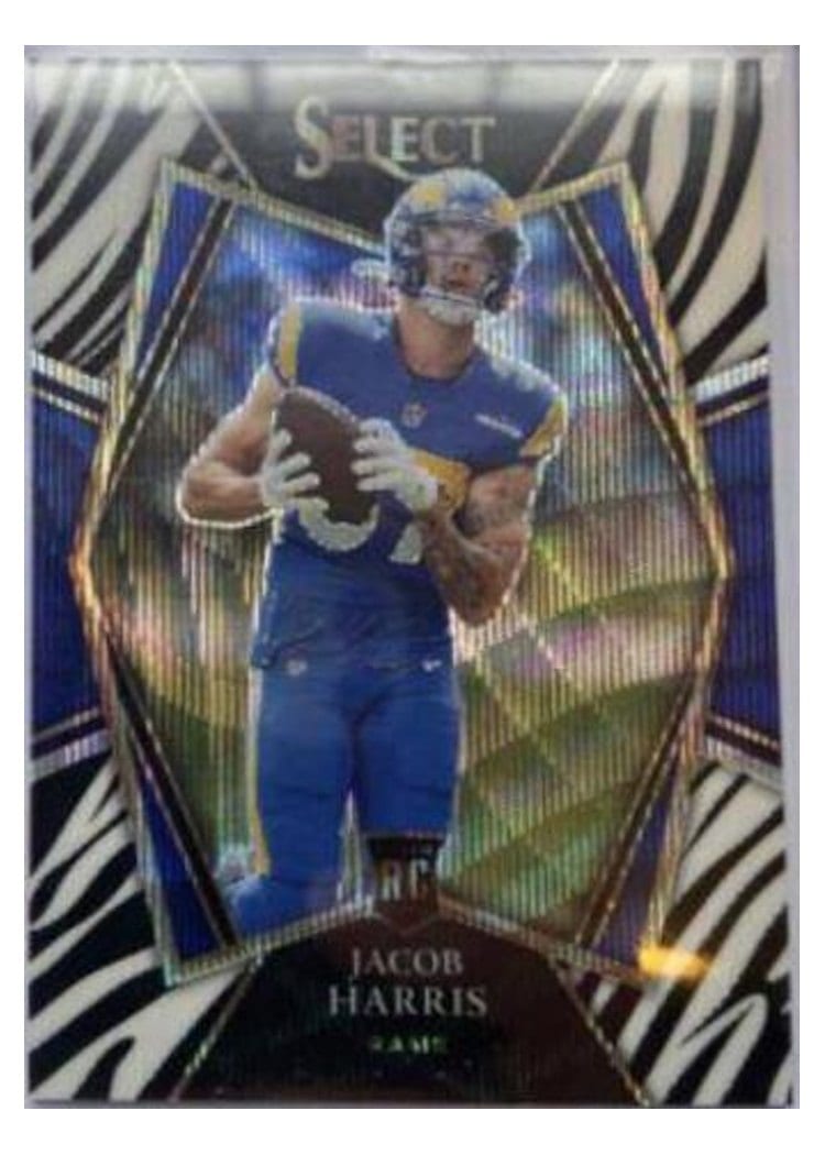 2021 Panini Select Base Set Jacob Harris #180 card