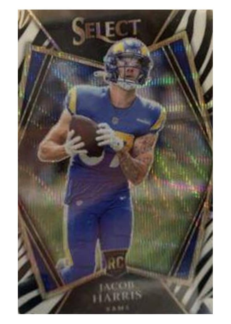 2021 Panini Select Base Set Jacob Harris #180 card