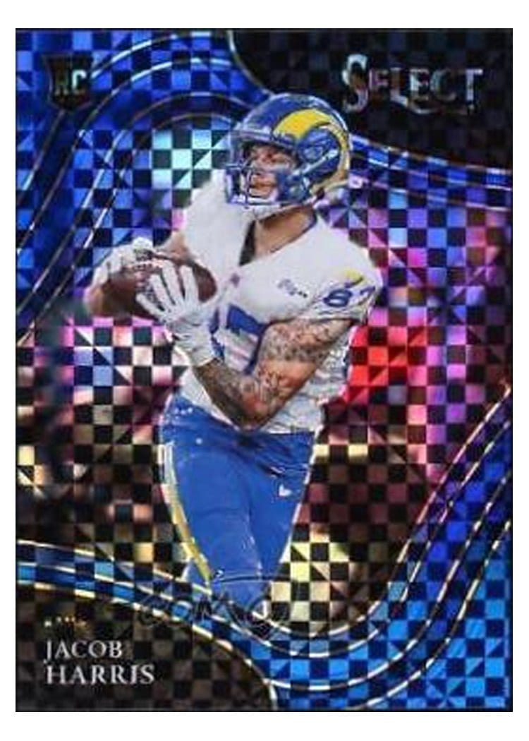 2021 Panini Select Base Set Jacob Harris #380 card