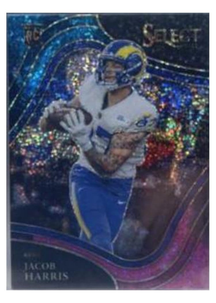 2021 Panini Select Base Set Jacob Harris Cosmic #380 card