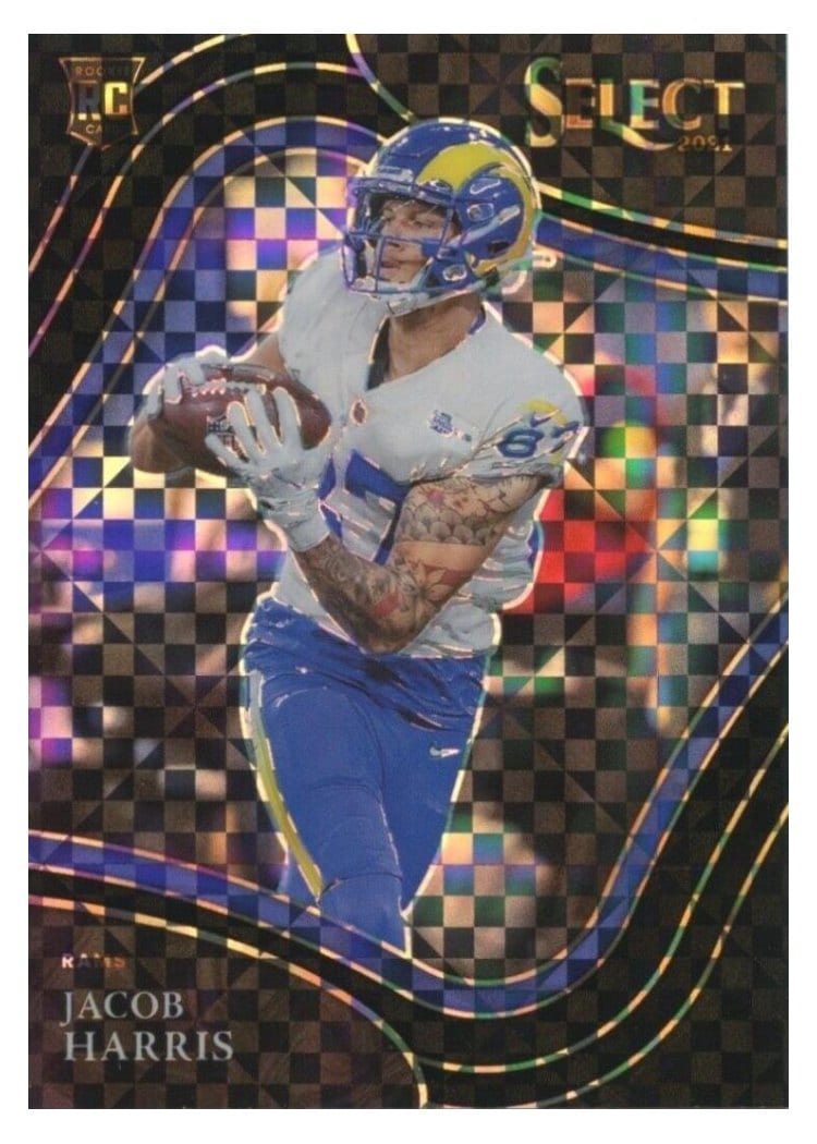 2021 Panini Select Base Set Jacob Harris #380 card
